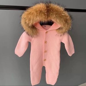 Infant Winter Coat Romper